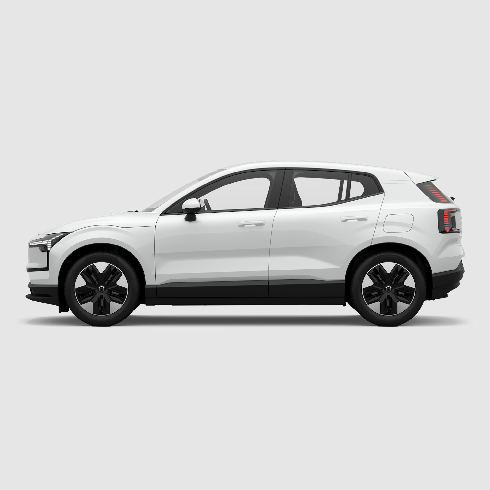 Volvo EX30 yan görünüm, elektrikli araç